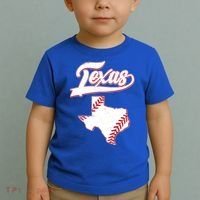 Texas State Baseball Fan Toddler T-Shirt thumb 2