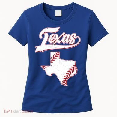Texas State Baseball Fan Women's T-Shirt