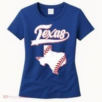 Texas State Baseball Fan Women's T-Shirt thumb 0