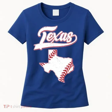Texas State Baseball Fan Women's T-Shirt
