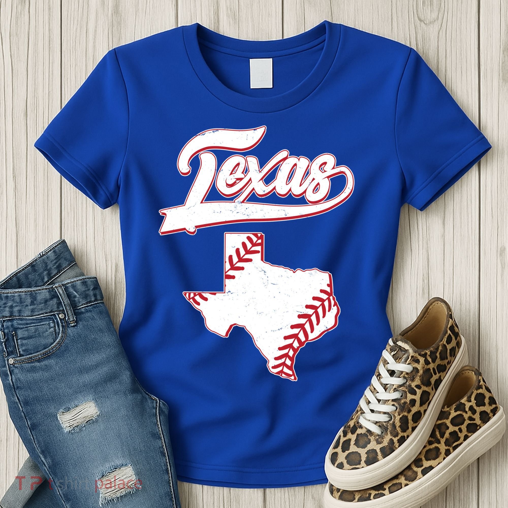 Texas State Baseball Fan Women's T-Shirt