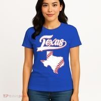 Texas State Baseball Fan Women's T-Shirt thumb 4