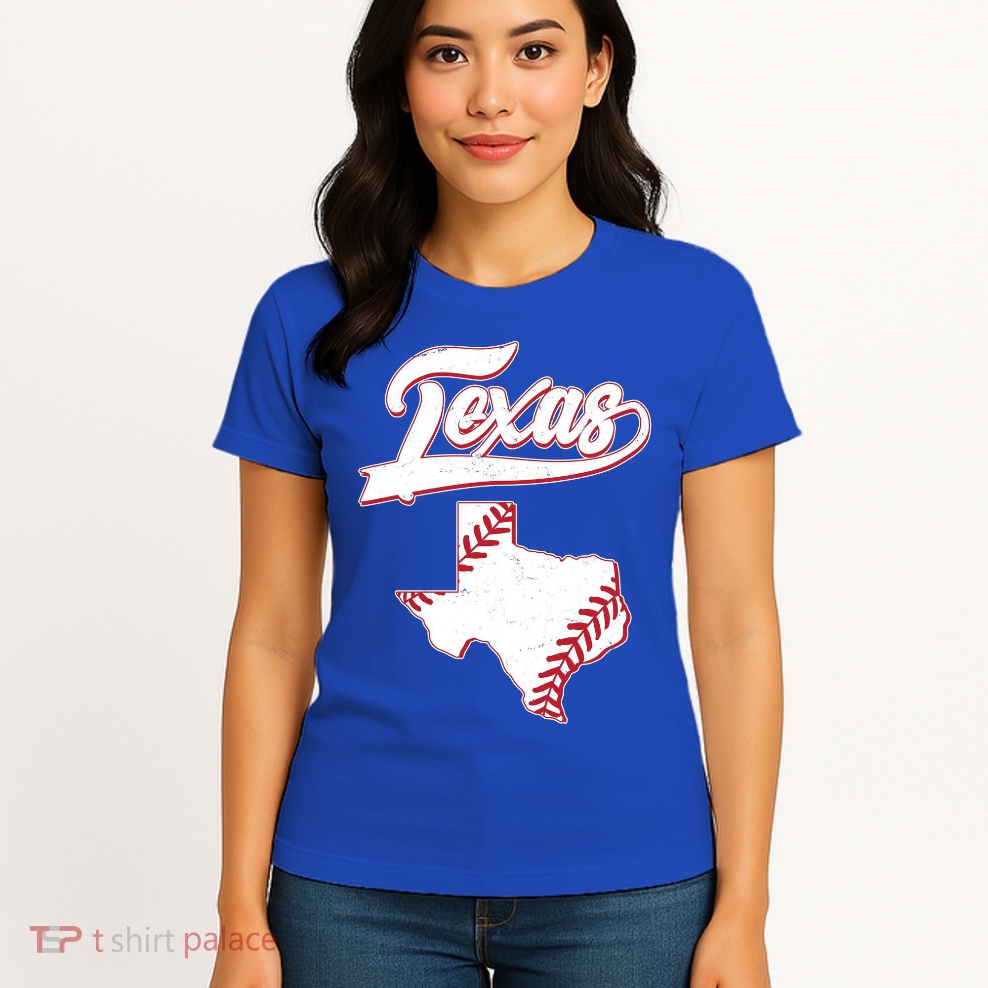 Texas State Baseball Fan Women's T-Shirt