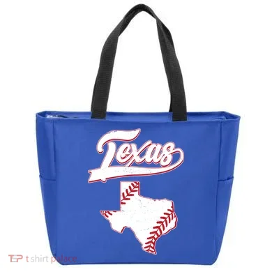 Texas State Baseball Fan Tote Bag