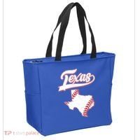 Texas State Baseball Fan Tote Bag thumb 2