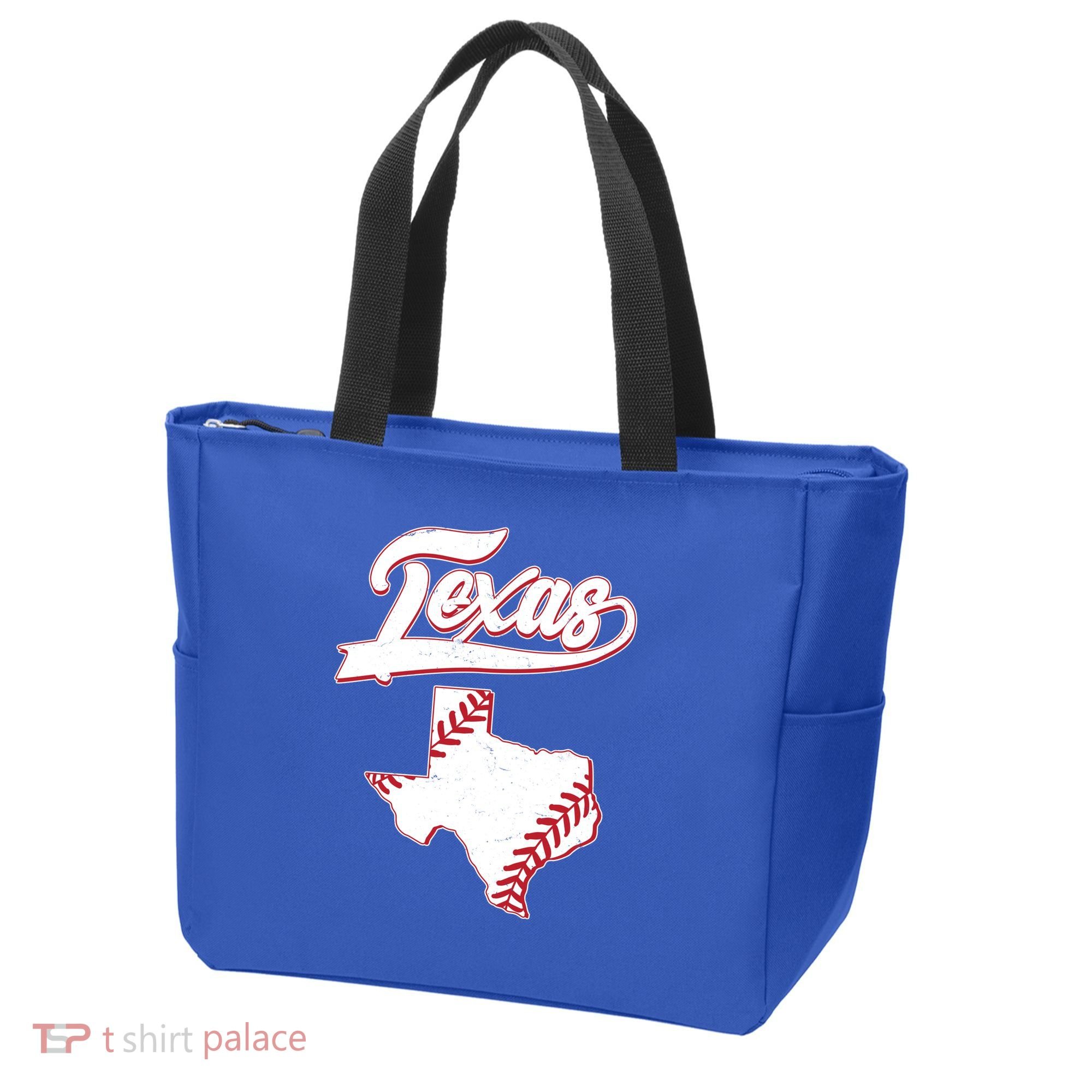 Texas State Baseball Fan Tote Bag