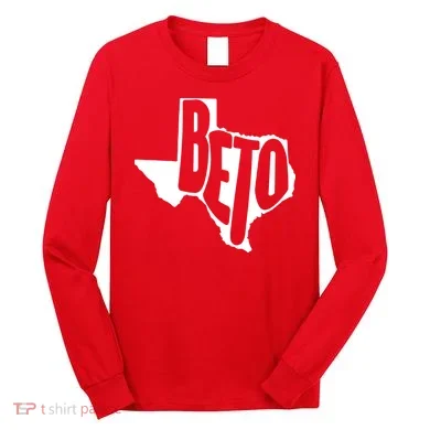 Texas State Beto For Senate Long Sleeve Shirt
