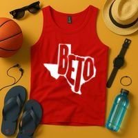 Texas State Beto For Senate Tank Top thumb 4