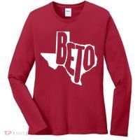 Texas State Beto For Senate Women's Long Sleeve Shirt thumb 0