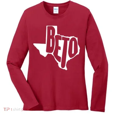Texas State Beto For Senate Women's Long Sleeve Shirt
