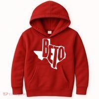 Texas State Beto For Senate Kids Hoodie thumb 0