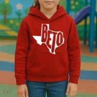 Texas State Beto For Senate Kids Hoodie thumb 3