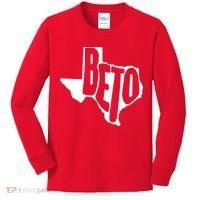 Texas State Beto For Senate Kids Long Sleeve Shirt thumb 0