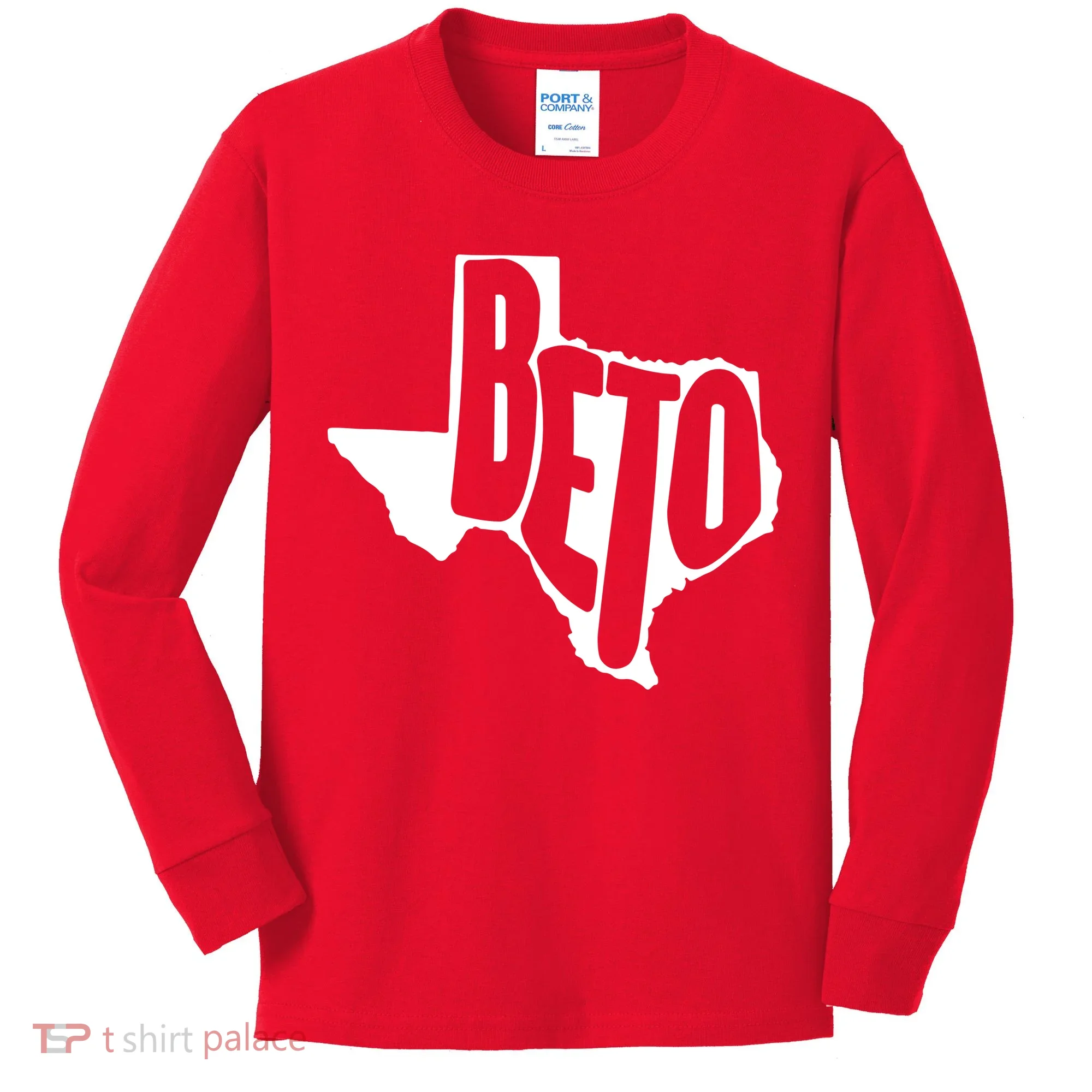 Texas State Beto For Senate Kids Long Sleeve Shirt