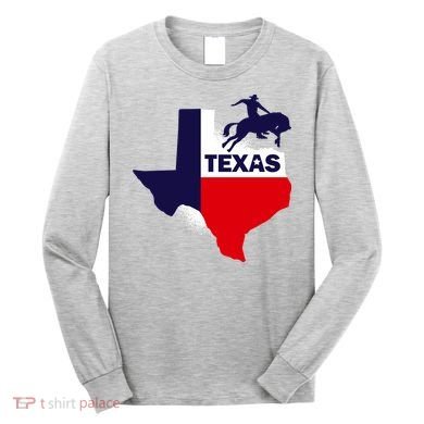 Texas State Cowboy Long Sleeve Shirt