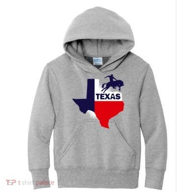 Texas State Cowboy Kids Hoodie