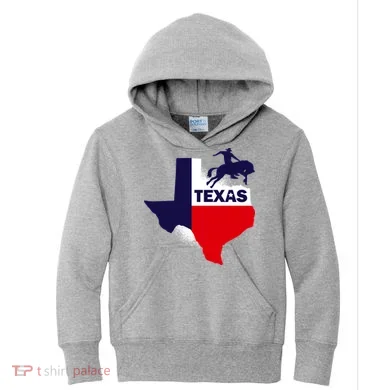 Texas State Cowboy Kids Hoodie