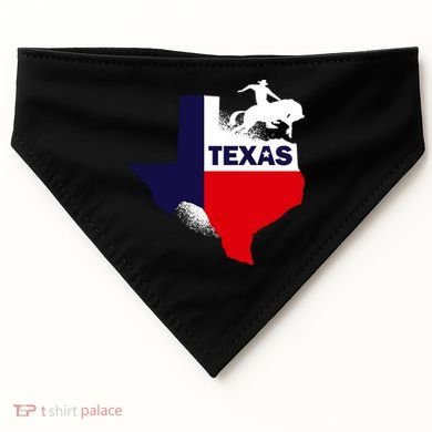 Texas State Cowboy USA-Made Doggie Bandana