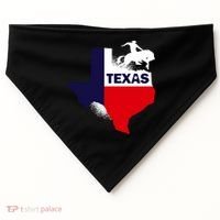 Texas State Cowboy USA-Made Doggie Bandana thumb 0