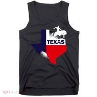 Texas State Cowboy Tank Top thumb 0
