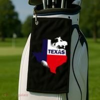 Texas State Cowboy Golf Towel thumb 2