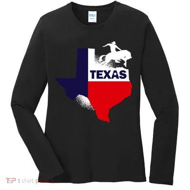 Texas State Cowboy Women's Long Sleeve Shirt