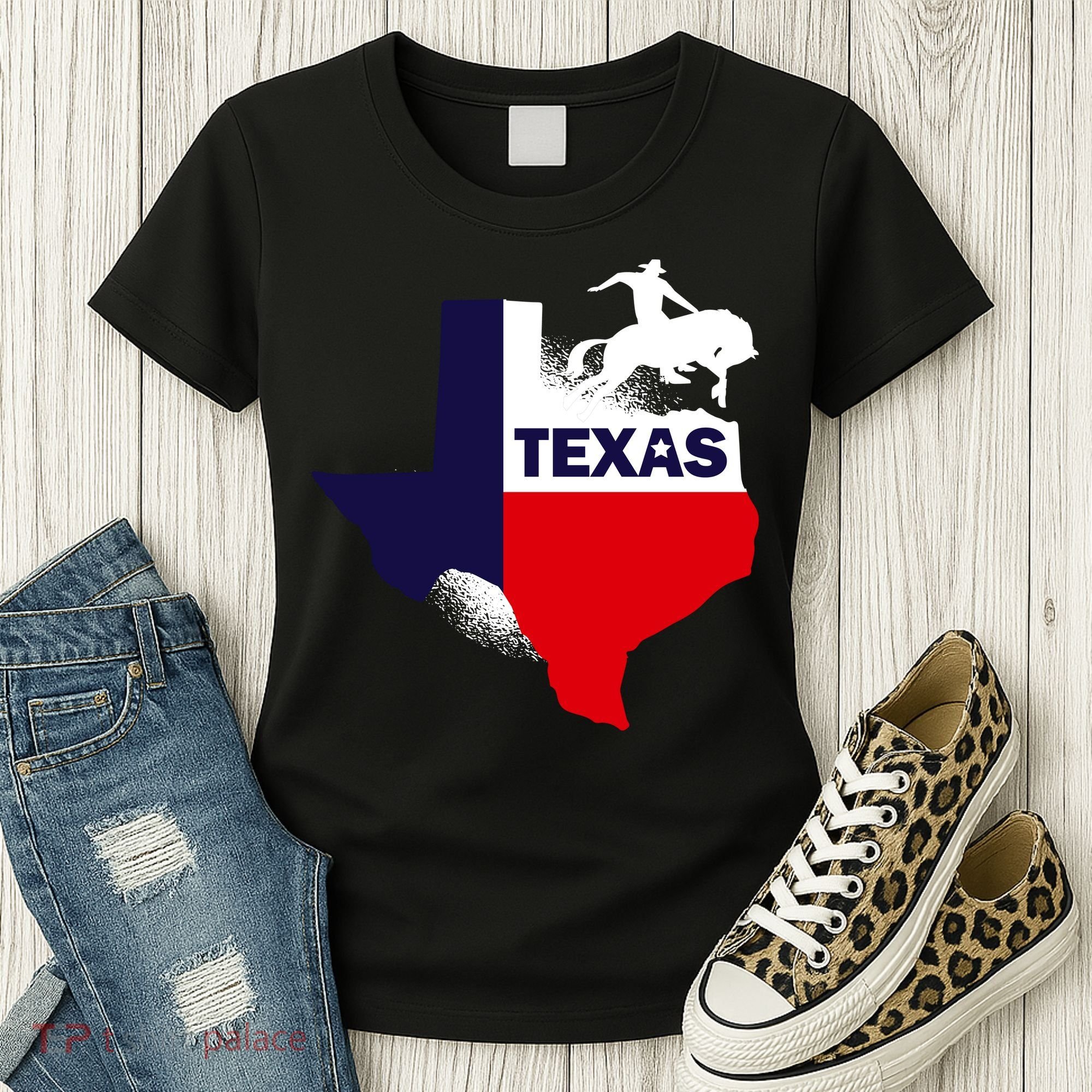 Texas State Cowboy Women's T-Shirt