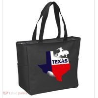 Texas State Cowboy Tote Bag thumb 2