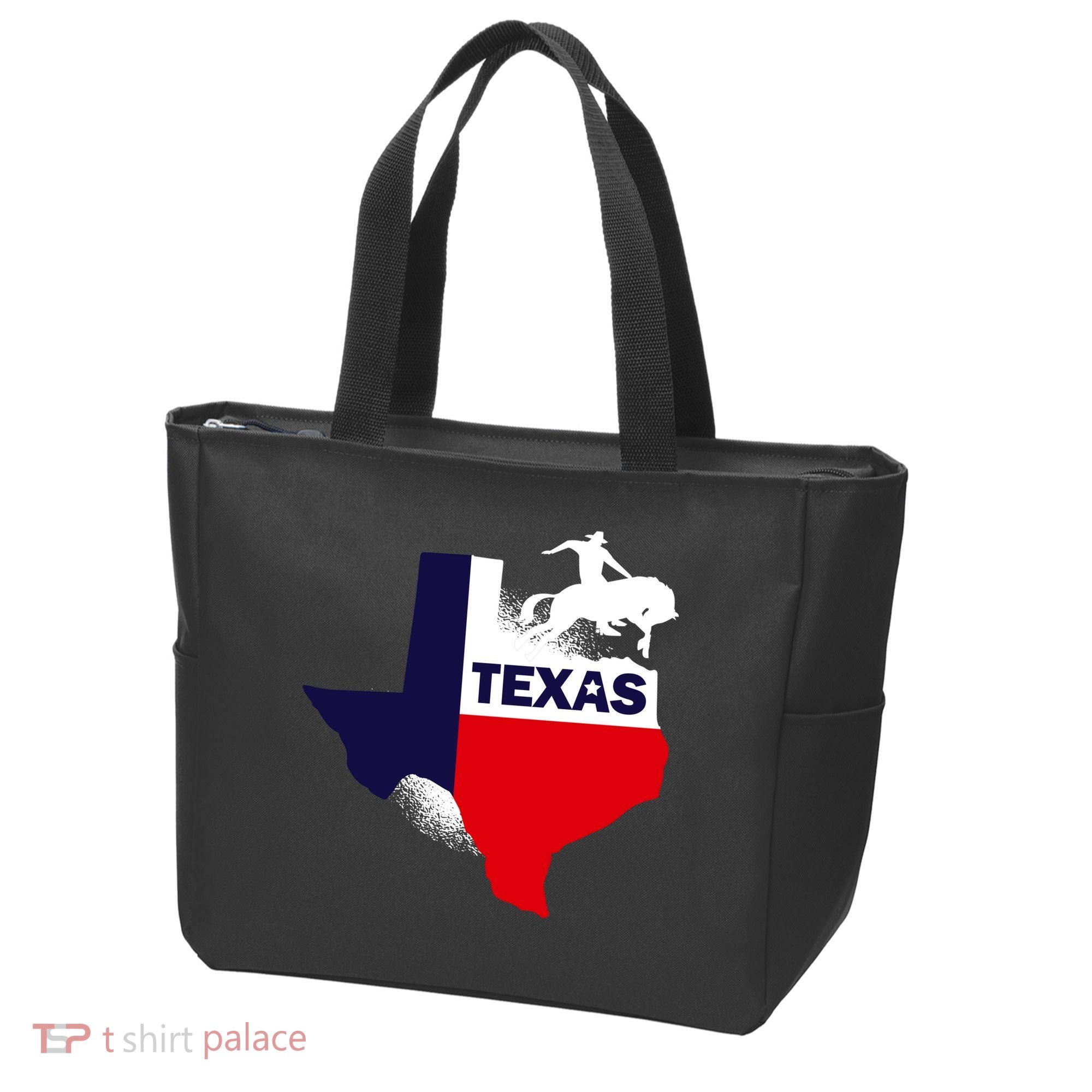 Texas State Cowboy Tote Bag