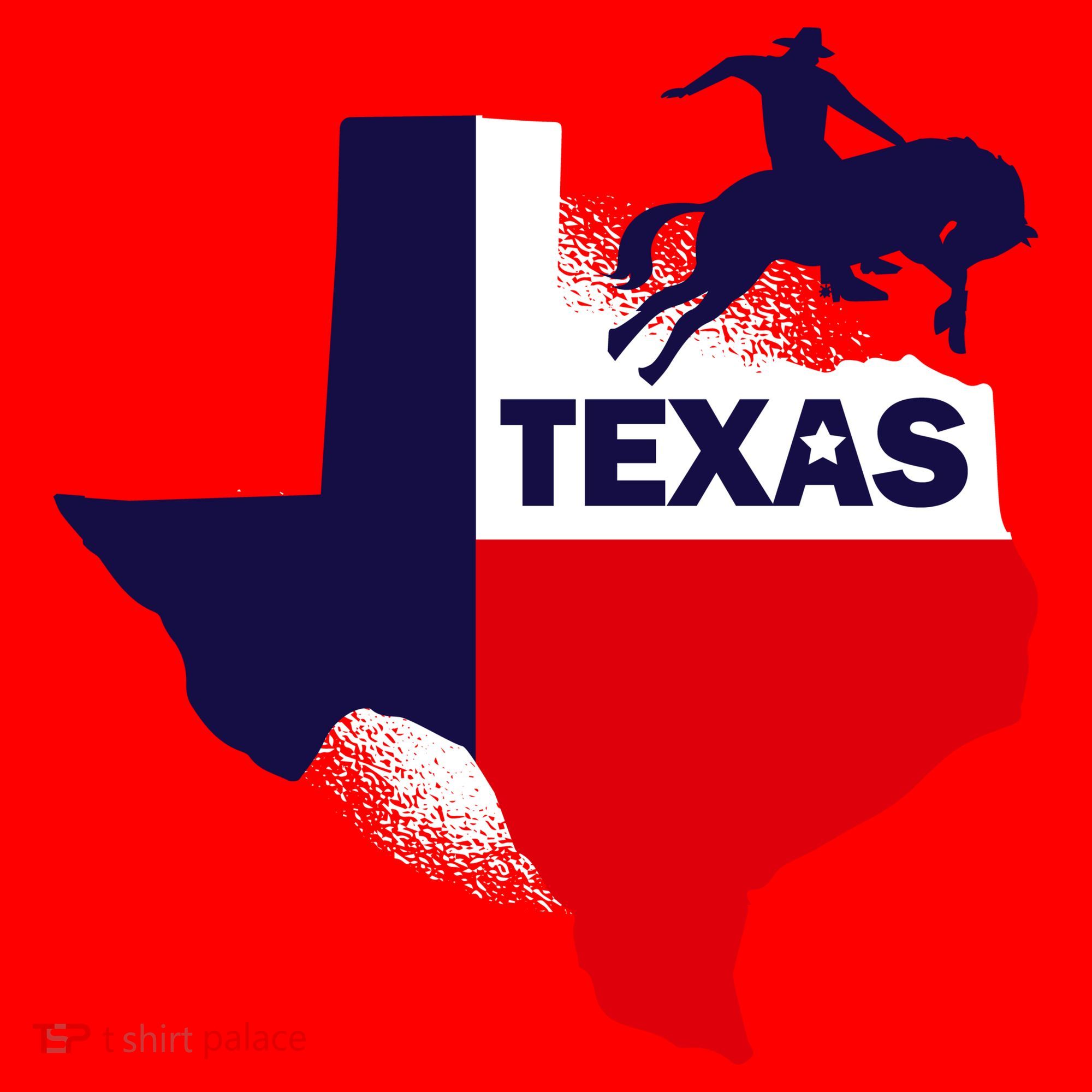 Texas State Cowboy Santa Hat