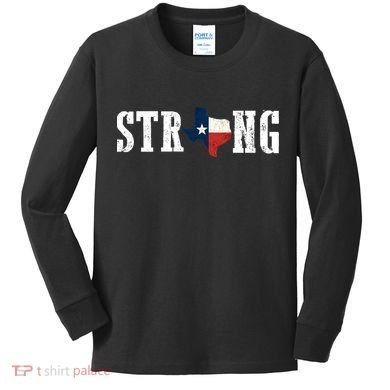 Texas Strong Kids Long Sleeve Shirt
