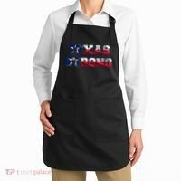 Texas Strong Flag Hurricane Harvey Aid Apron thumb 2
