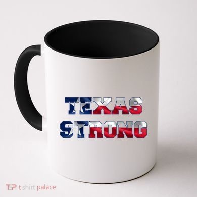 Texas Strong Flag Hurricane Harvey Aid Coffee Mug