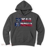 Texas Strong Flag Hurricane Harvey Aid Hoodie thumb 0