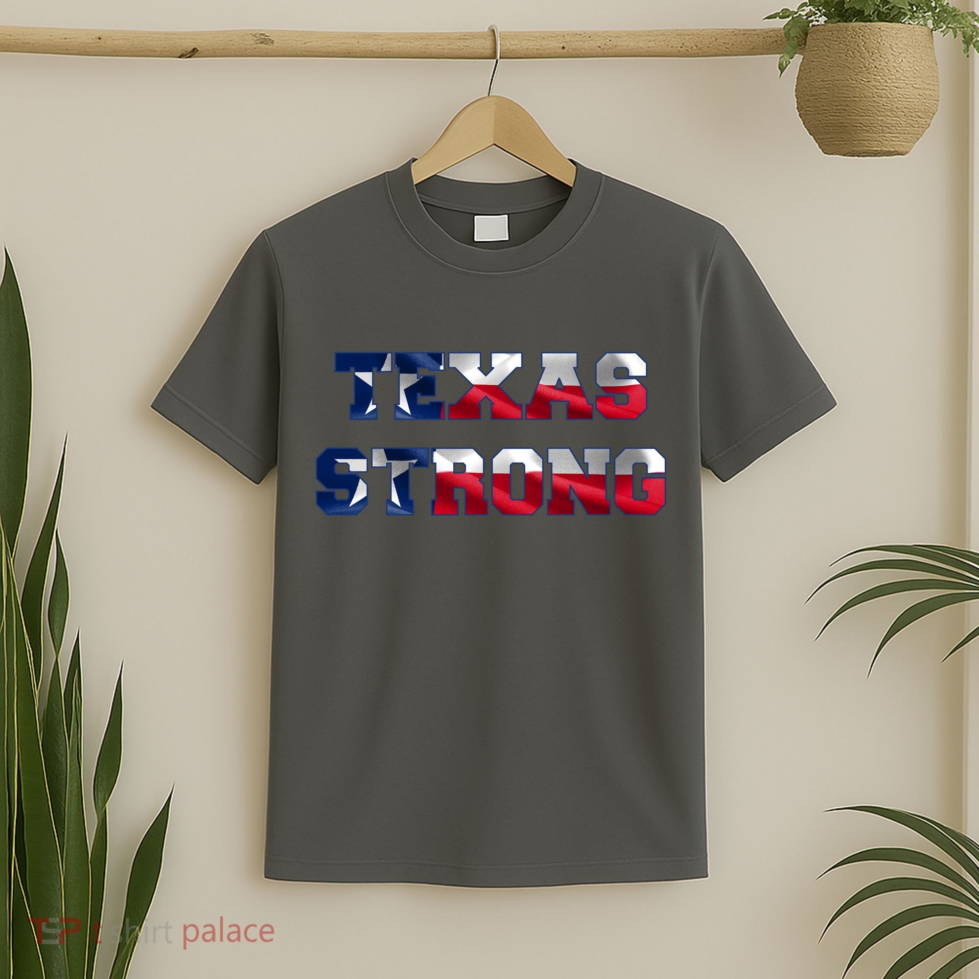 Texas Strong Flag Hurricane Harvey Aid T-Shirt