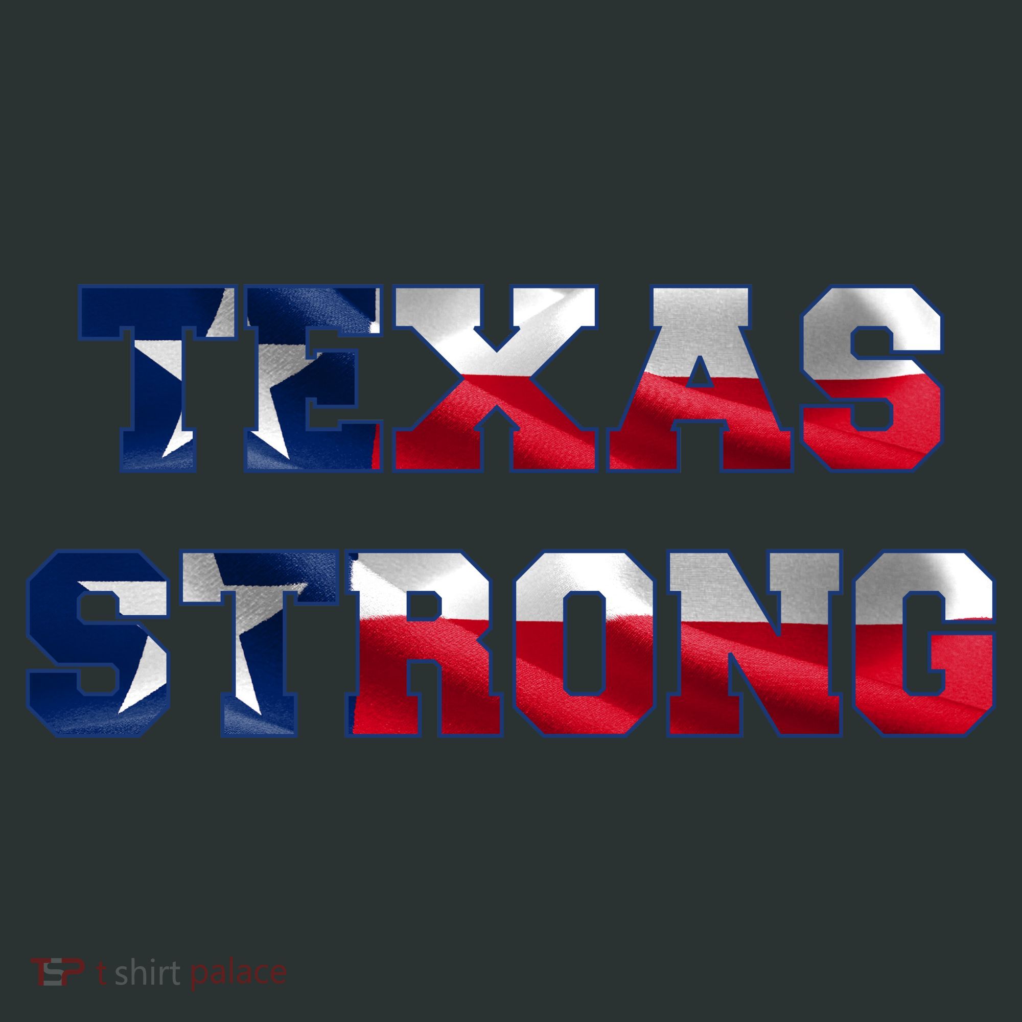 Texas Strong Flag Hurricane Harvey Aid T-Shirt