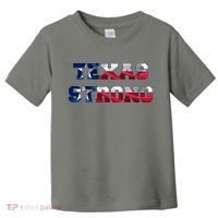 Texas Strong Flag Hurricane Harvey Aid Toddler T-Shirt thumb 0
