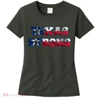 Texas Strong Flag Hurricane Harvey Aid Women's T-Shirt thumb 0