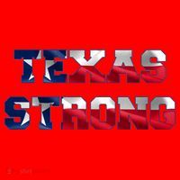 Texas Strong Flag Hurricane Harvey Aid Santa Hat thumb 1