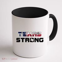 Texas Strong State Flag Logo Coffee Mug thumb 1