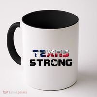 Texas Strong State Flag Logo Coffee Mug thumb 0