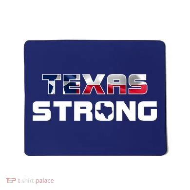 Texas Strong State Flag Logo Mousepad