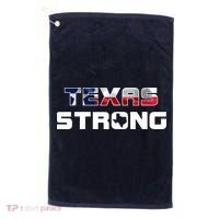 Texas Strong State Flag Logo Golf Towel thumb 0