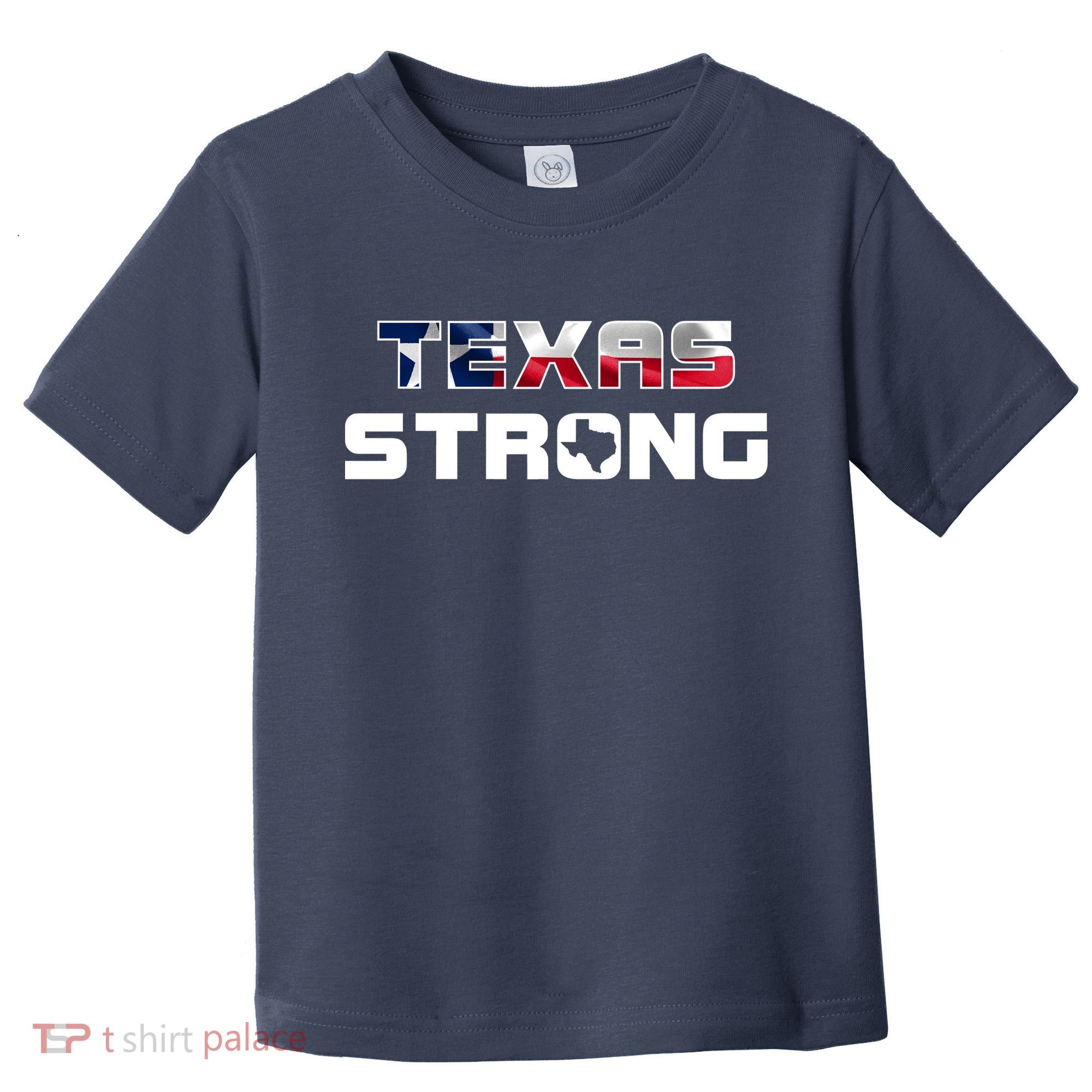 Texas Strong State Flag Logo Toddler T-Shirt