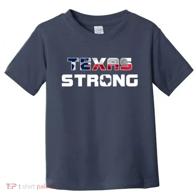 Texas Strong State Flag Logo Toddler T-Shirt