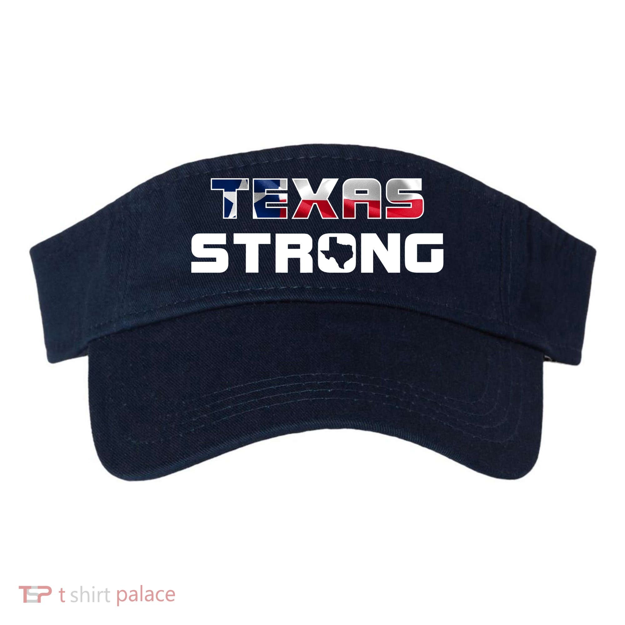 Texas Strong State Flag Logo Visor