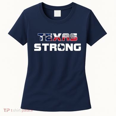 Texas Strong State Flag Logo Women's T-Shirt