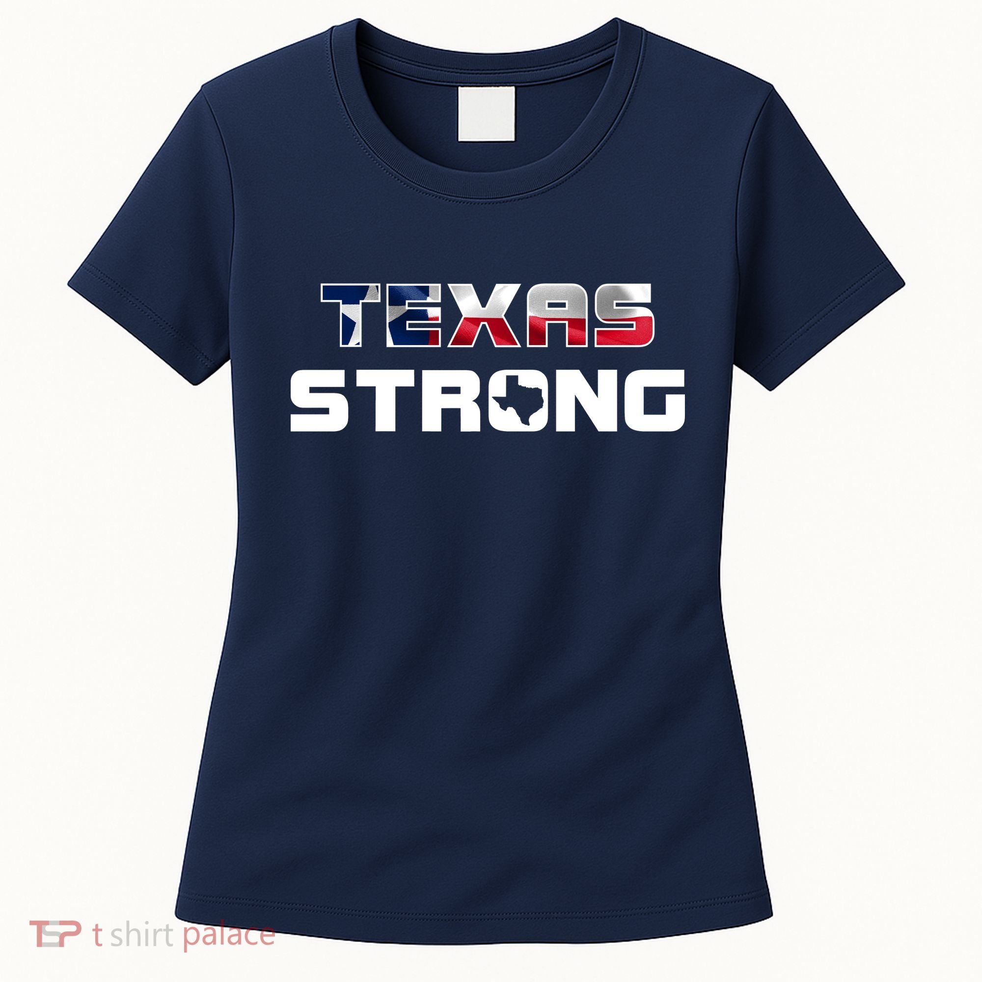Texas Strong State Flag Logo Women's T-Shirt