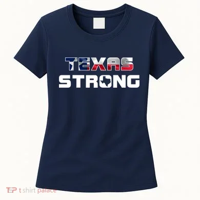 Texas Strong State Flag Logo Women's T-Shirt