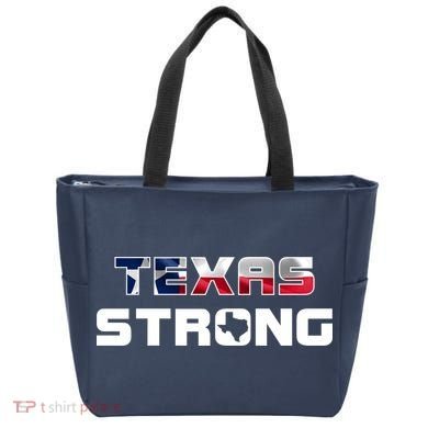 Texas Strong State Flag Logo Tote Bag